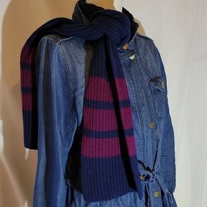 Cashmere Neiman Marcus Knit Scarf NWT